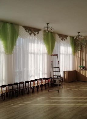 Ремонт в музыкальном зале Афипского Детского дома закончен!